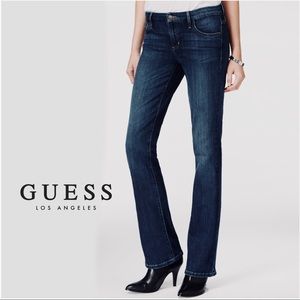 guess daredevil bootcut jeans womens